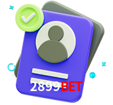 Tornar-se um membro do 2899bet é muito simples